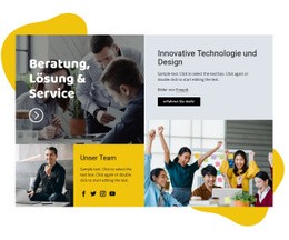 Beratungslösung - HTML5-Responsive Vorlage