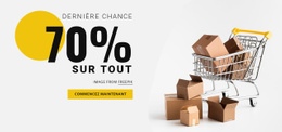 70% Vente - Conception Réactive