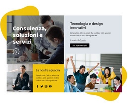 Fantastico Costruttore Di Siti Web Per Soluzione Di Consulenza