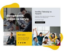 Danışmanlık Çözümü - Web Sitesi Tasarımını Ücretsiz Indirme