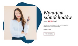 Wynajem Samochodów – Szablon Premium