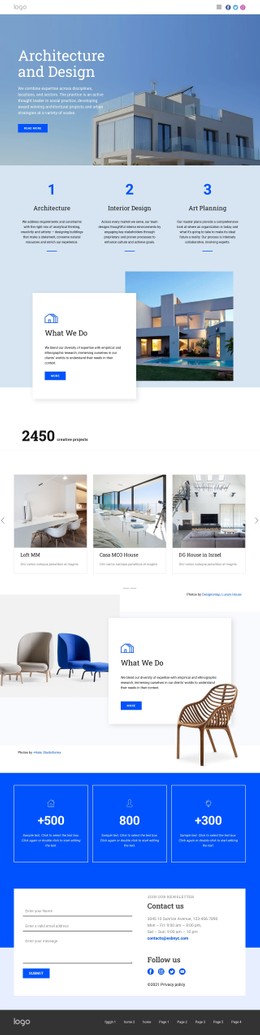 500 Architecture & Building CSS Templates