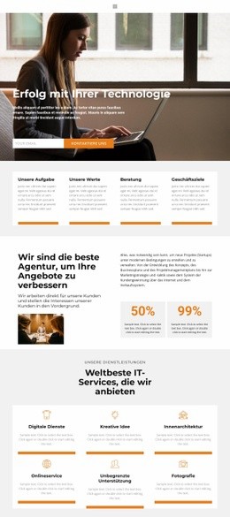 Was Ist Erfolg - Professionelles Website-Design