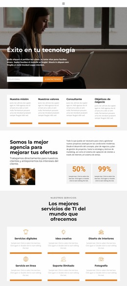 Que Es El Exito - Plantilla Joomla Profesional