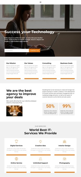 What Is Success - Site Template