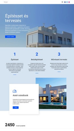 Építészet És Tervezés – Ingyenes Webhelysablon