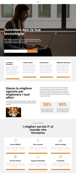 Cos'È Il Successo - Codice Modello HTML