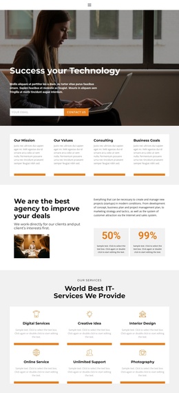 What Is Success - Professional Joomla Template