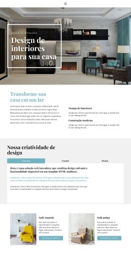 Interior Prático - Build HTML Website