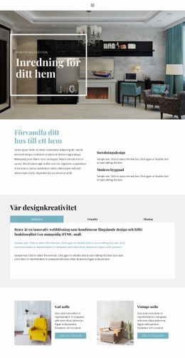 Praktisk Inredning – Bästa Gratis WordPress-Tema