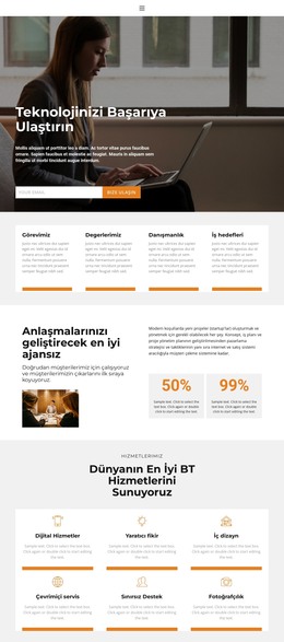 Başarı Nedir - HTML Şablon Kodu