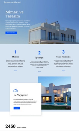 Mimari Ve Tasarım - HTML Template Builder