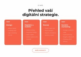 Skvělá Digitální Řešení – Přizpůsobitelná Šablona