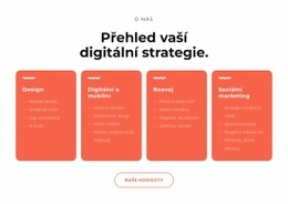 Skvělá Digitální Řešení - Základní HTML Šablona