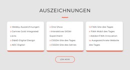 Preise Für Designstudios Kostenlose CSS-Website-Vorlage