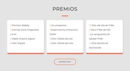 Plantilla En Línea Gratuita Para Premios De Estudio De Diseño