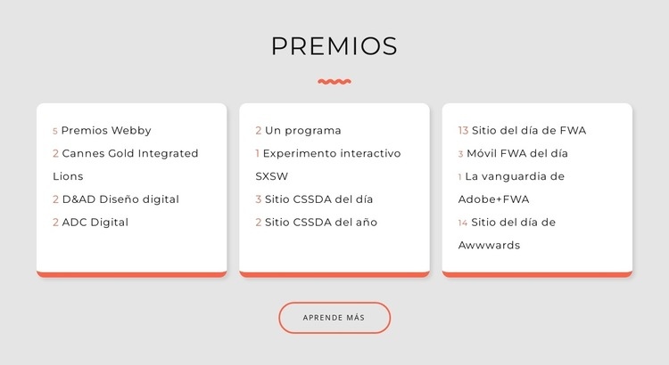 premios de estudio de diseño Plantilla