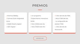 Tema Premium De WordPress Para Premios De Estudio De Diseño