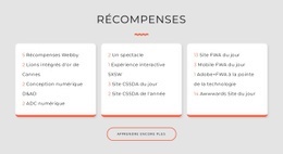 Prix Du Studio De Design - HTML Ide