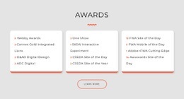 Design Studio Awards - Drag & Drop Html Code
