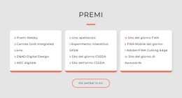 Premi Studio Di Design Modello Di Sito Web CSS Gratuito