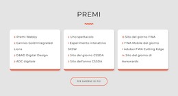 Premi Studio Di Design - Modello Di Sito Web HTML