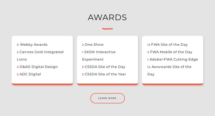Design studio awards Joomla Page Builder