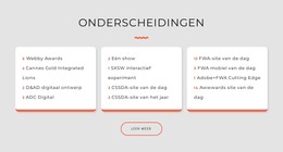 Design Studio Awards - HTML-Websitesjabloon