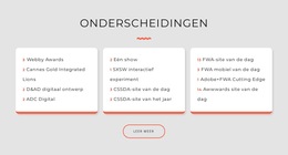 Design Studio Awards Multifunctioneel Siteontwerp