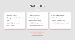 Ekskluzywny Szablon Joomla Dla Nagrody Studia Projektowego