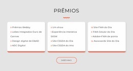 Prêmios De Estúdio De Design - Designer Da Página De Destino