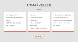 Designstudiopriser - HTML-Webbplatsmall