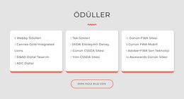 Tasarım Stüdyosu Ödülleri Için Premium WordPress Teması