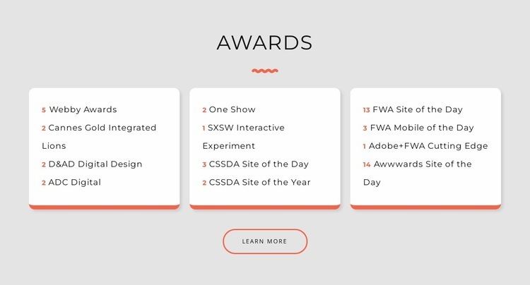 Design studio awards Webflow Template Alternative