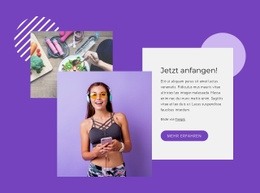 Website-Designer Für Abnehmen Und Straffen