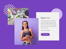 Afvallen En Sterker Worden - Sjabloon Voor Bestemmingspagina'S