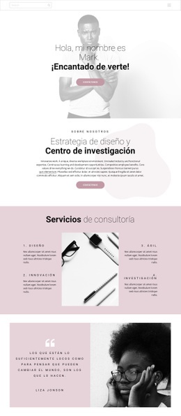 Estrategia De Diseño - Builder HTML