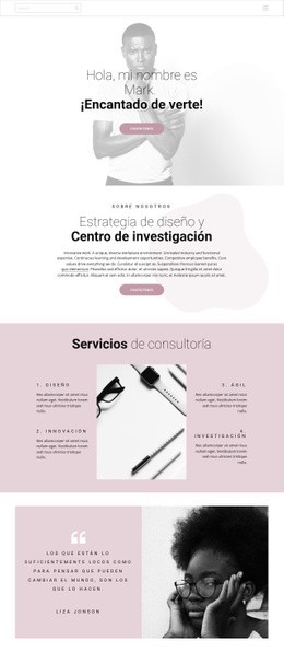 Estrategia De Diseño Plantilla