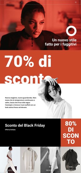 Super Vendita Di Moda - Modello Vuoto HTML5