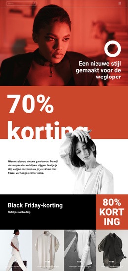 Mode Super Verkoop - Responsief Ontwerp