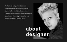 About Business Promotion CSS Template