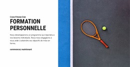 Formation Personnelle - Un Magnifique Modèle D'Une Page