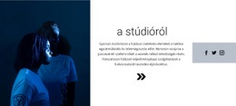 Csodálatos Webhelykialakítás Stúdiónk Szociális Területen Számára