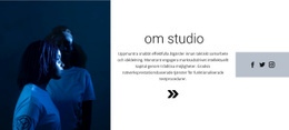 Vår Studio Inom Social - Responsiv Webbplats