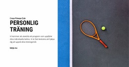 Personlig Träning - Gratis Webbplatsmall