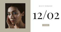 Free CSS For Beauty Workshop