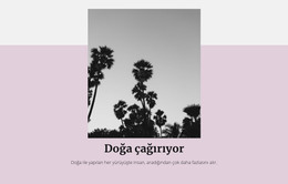 Lüks Tatiller Için Duyarlı HTML