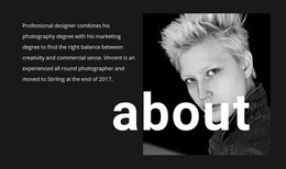 About Business Promotion Web Page Design