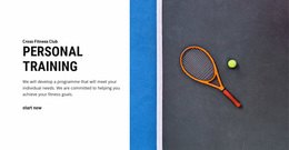 Personal Training - Free Download Website Design