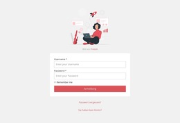 Loginseite #Website-Templates-De-Seo-One-Item-Suffix